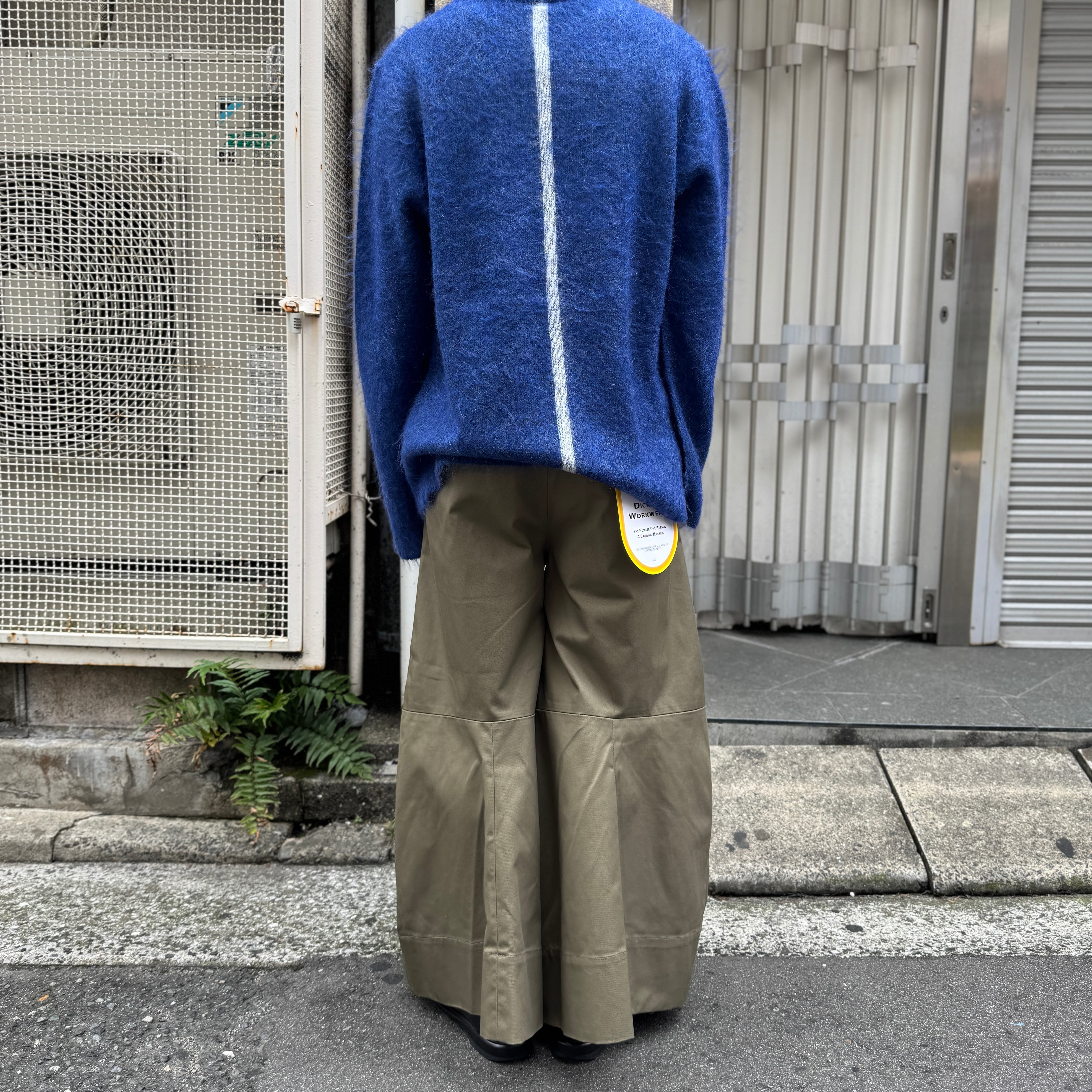 SHINYAKOZUKA / PANTALON WITH DICKIES / BLACK | ふぁいん