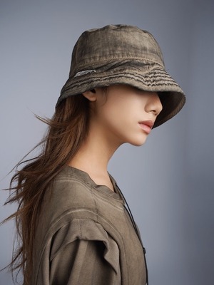 STEAM #WASHED VINTAGE BUCKET HAT