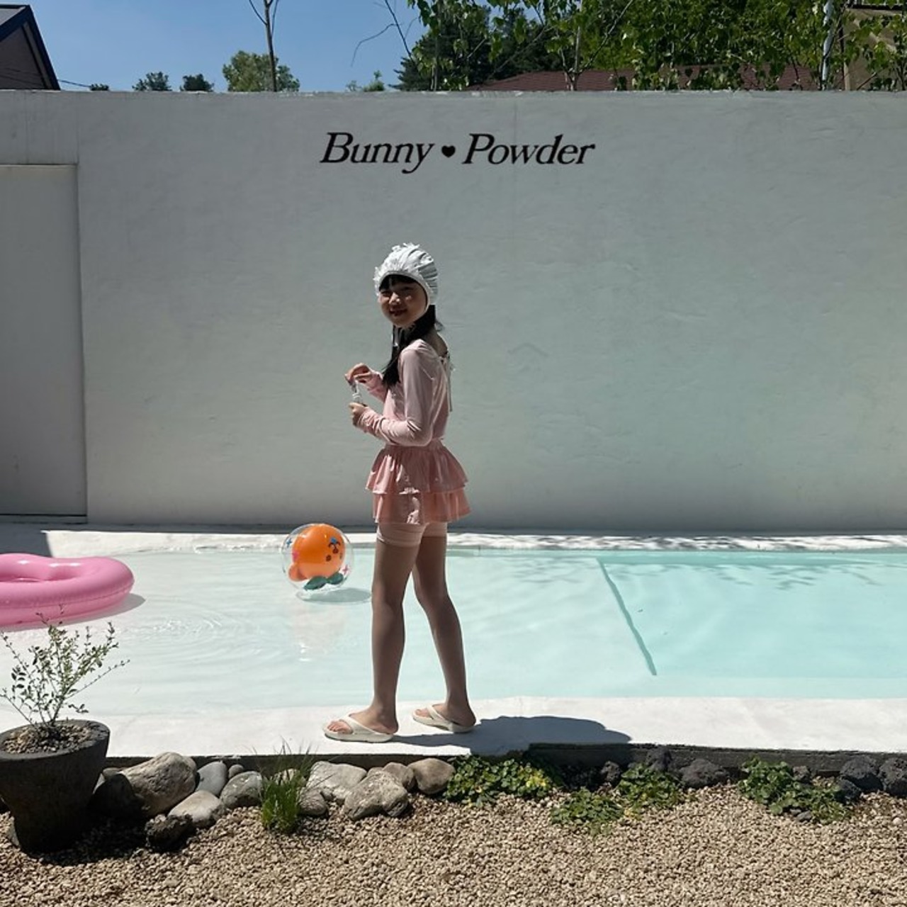 [Bunny Powder] (Feature) Swim Cancan Leggings (L/XL) / [버니파우더] (기획)스윔캉캉치랭스 (L/XL)
