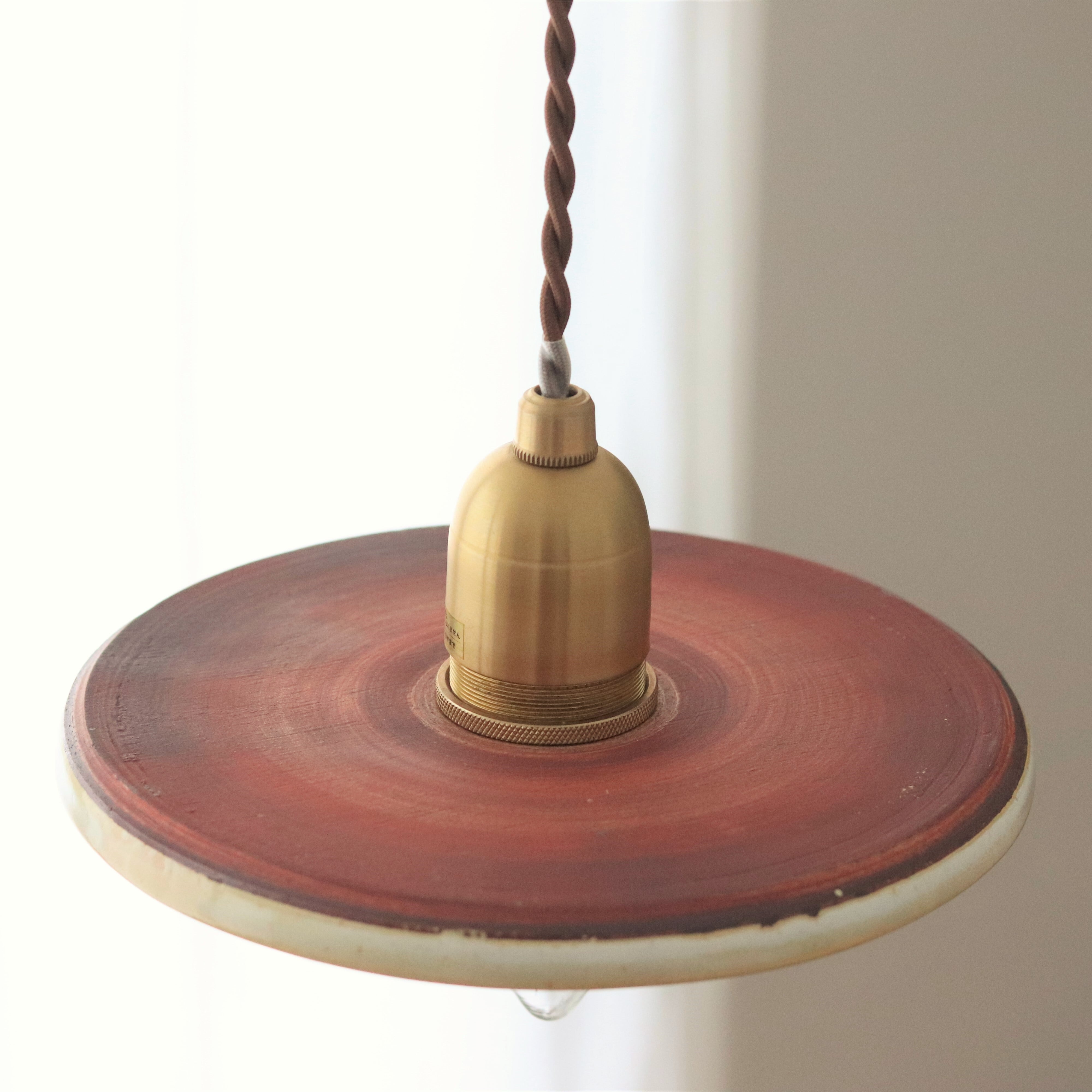 照明】信楽焼シェードのペンダントライト パン/M | ジーフラット