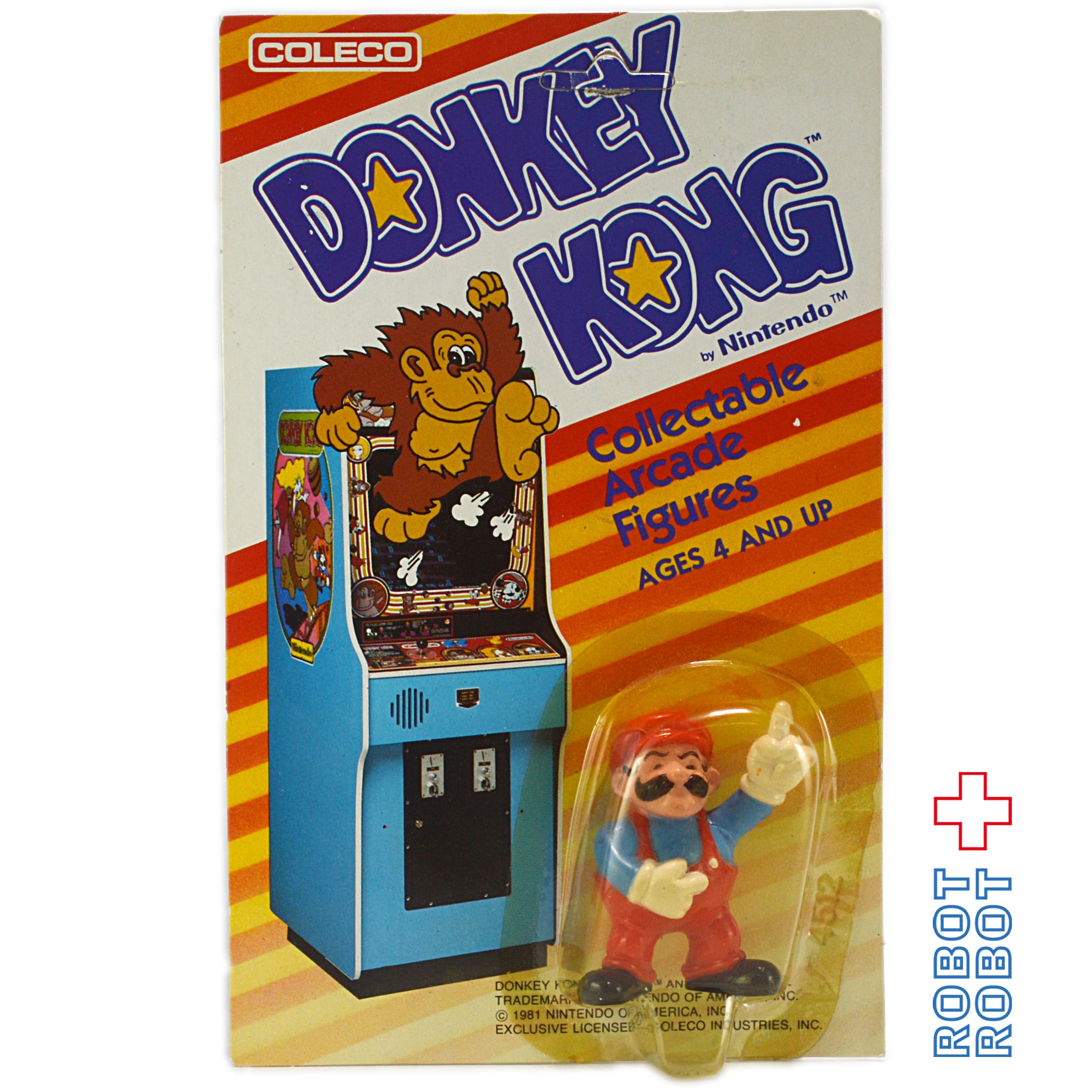 コレコ社ドンキーコング版マリオのPVCフィギュア 台紙入 | ROBOTROBOT