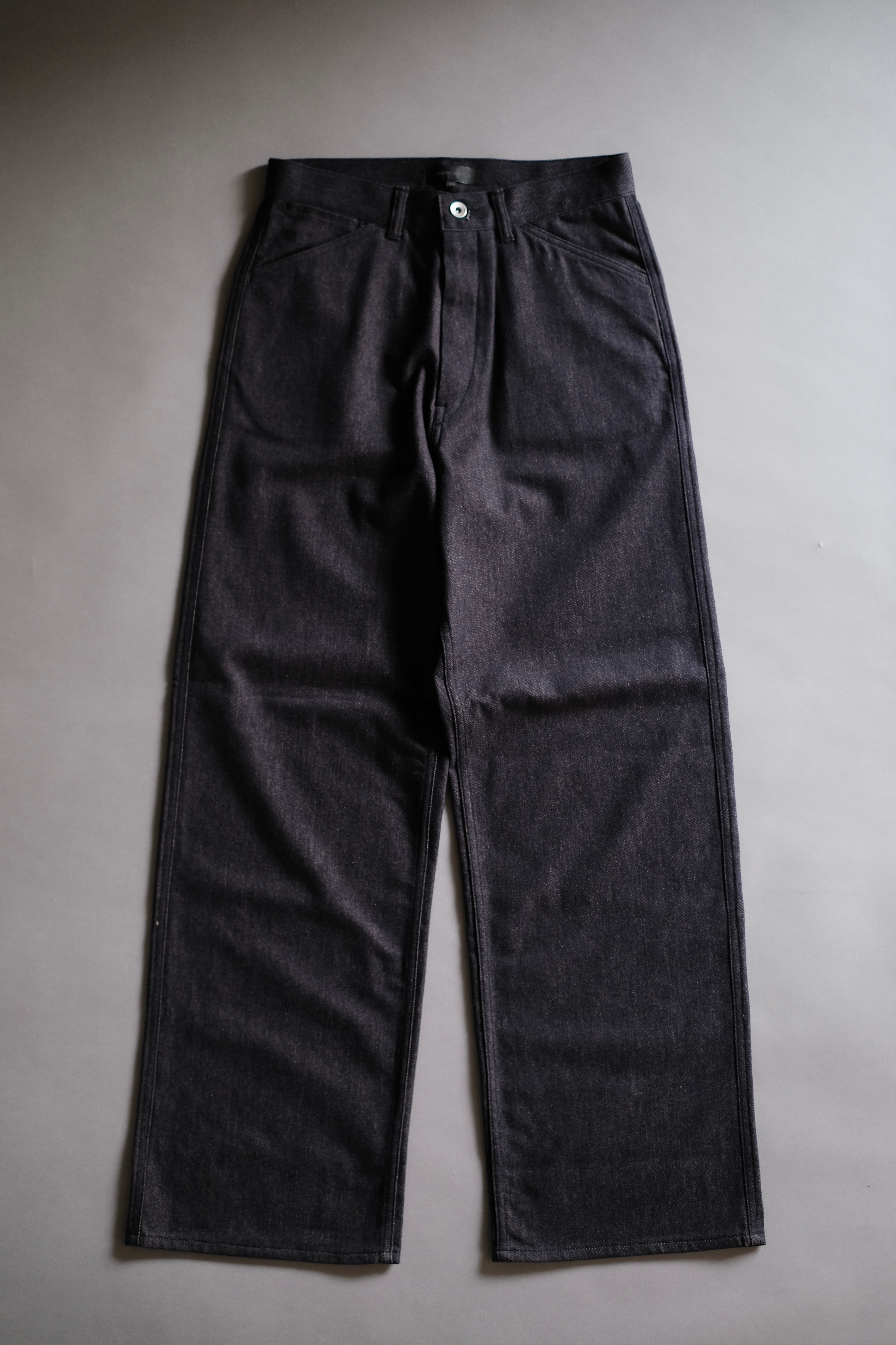 OMAR AFRIDI / 5PKT TROUSERS (CASHMERE & COTTON) | LIVING