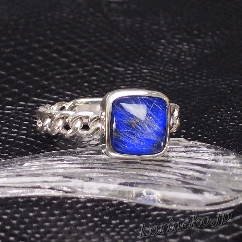 ルチル＆ラピスのチェーンリング | korineko