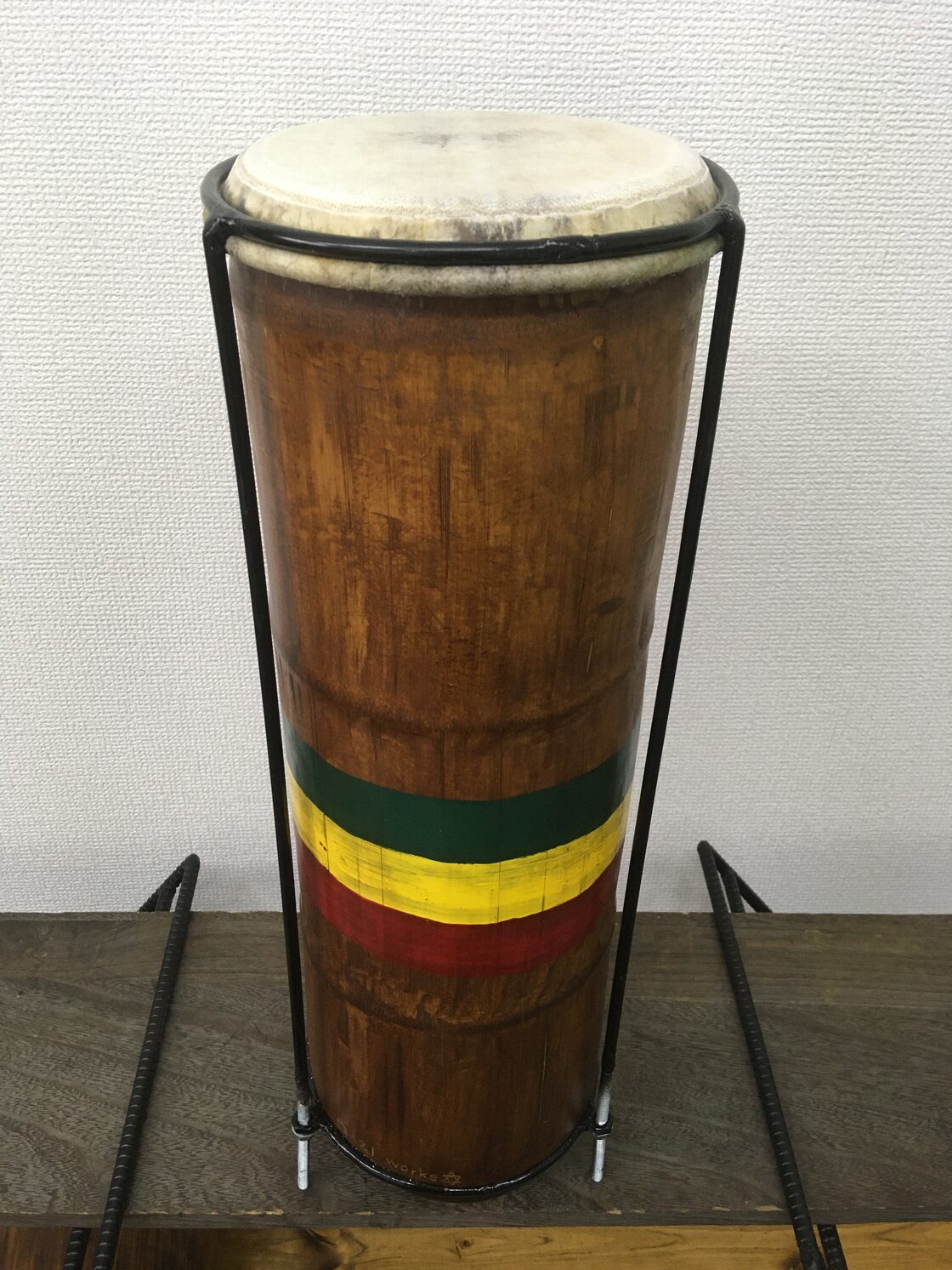 バンブーナイヤビンギドラム ケテドラム ジャマイカ アフリカ ジャンベ 