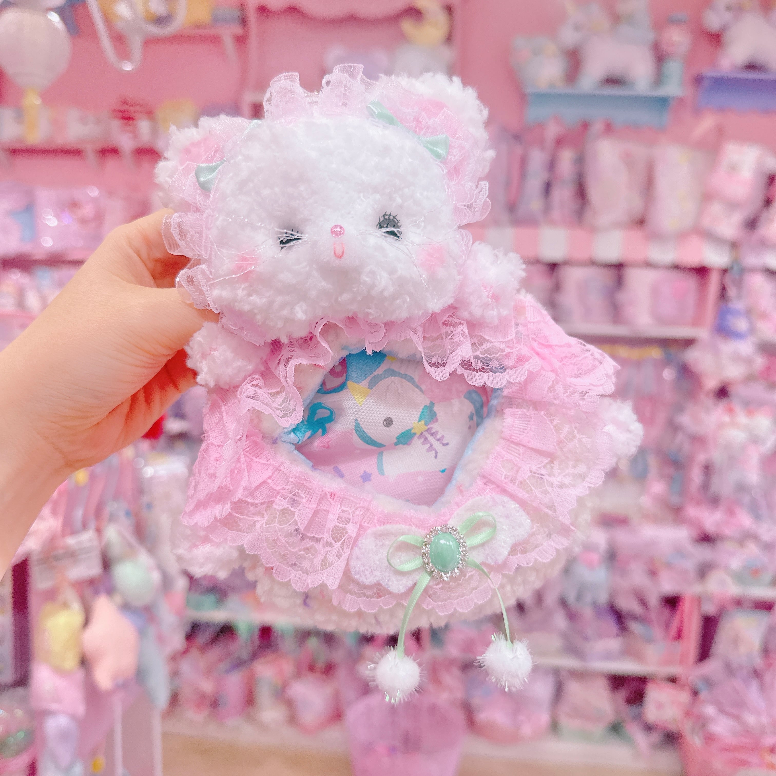 【M4】65-10ウインクするよ♪11cm前後サイズ用着ぐるみ