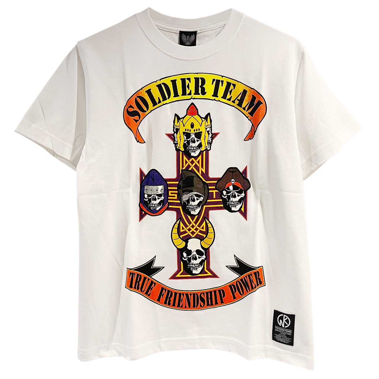 キン肉マン 超人血盟軍 ソルジャーチーム リンガー Tシャツ М キン肉マン 超人血盟軍 ソルジャーチーム リンガー Tシャツ М