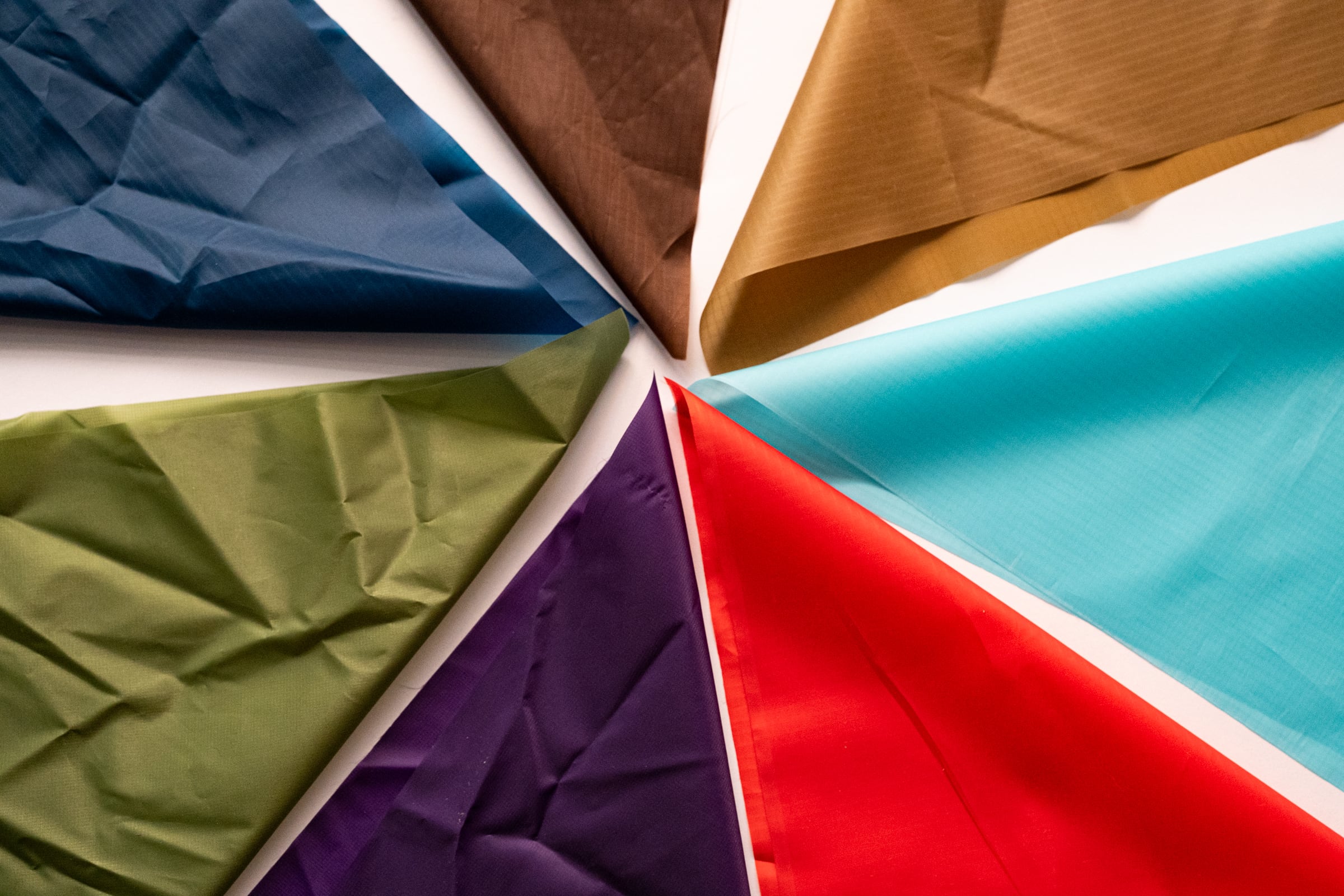 【生地販売】Silnylon 20d & silpoly 20d シルナイロン20d&シルポリ20d