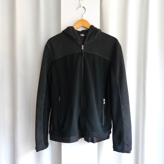 PRADA SPORT F/Z FLEECE JACKET