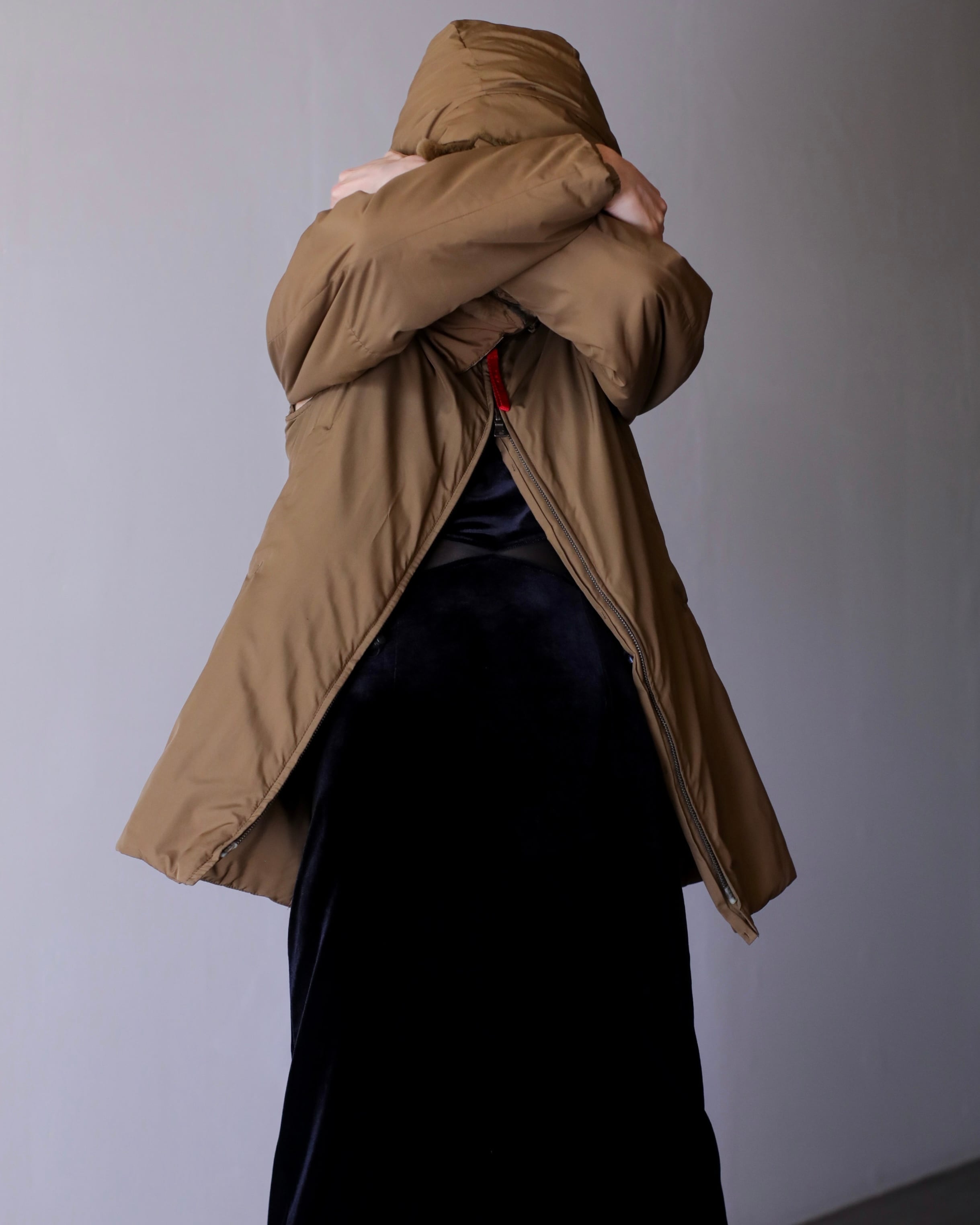 PRADA SPORT 2000s technical design padding jacket made in Italy