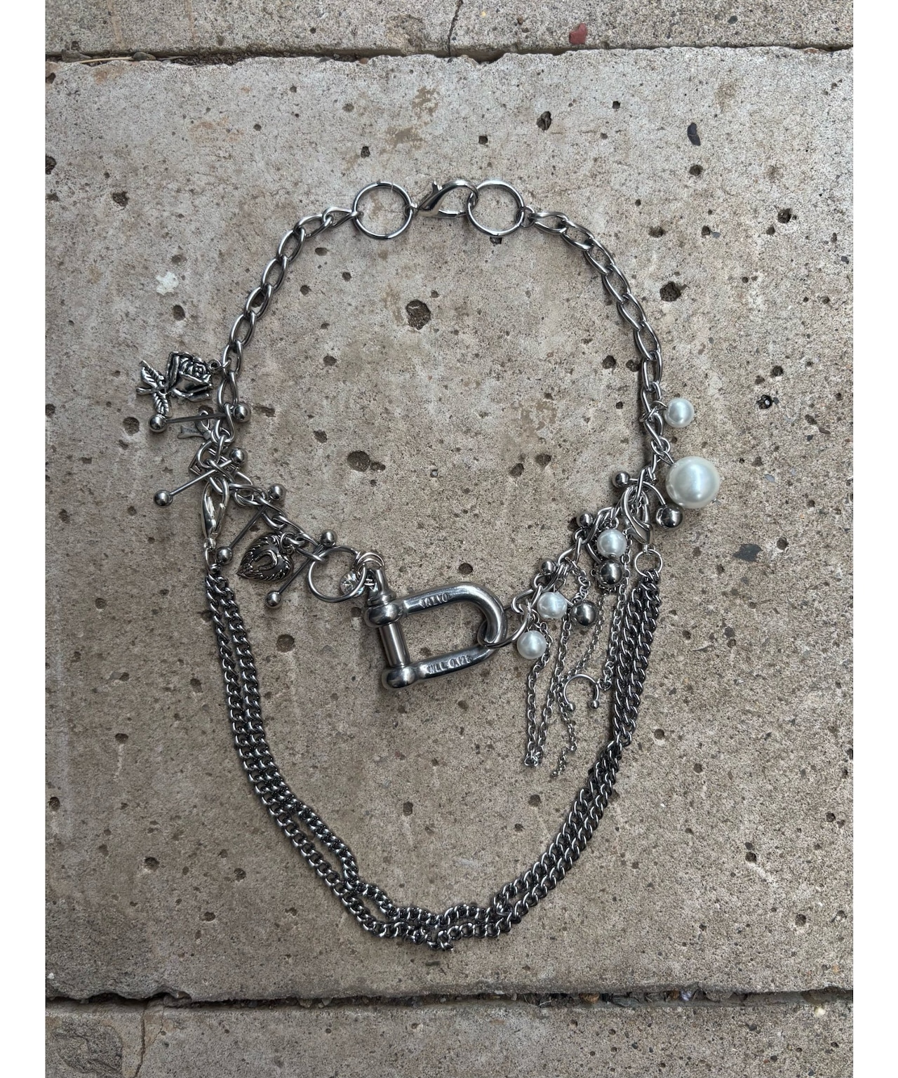 COLLENTE Originaldesign metal choker-4579-3
