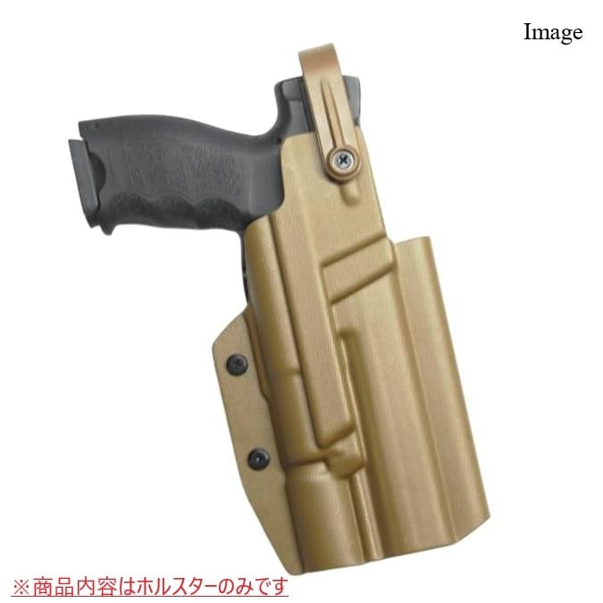 六七五 Sig P230 GBB 専用 カイデックスホルスター 右用 Blackカラー