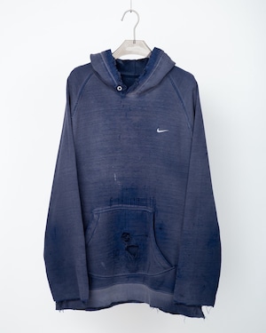 "NIKE" artistic damage hoodie sweat