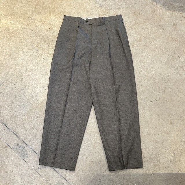 Ⓝ GEOFFREY BEENE CHECK SLACKS USA