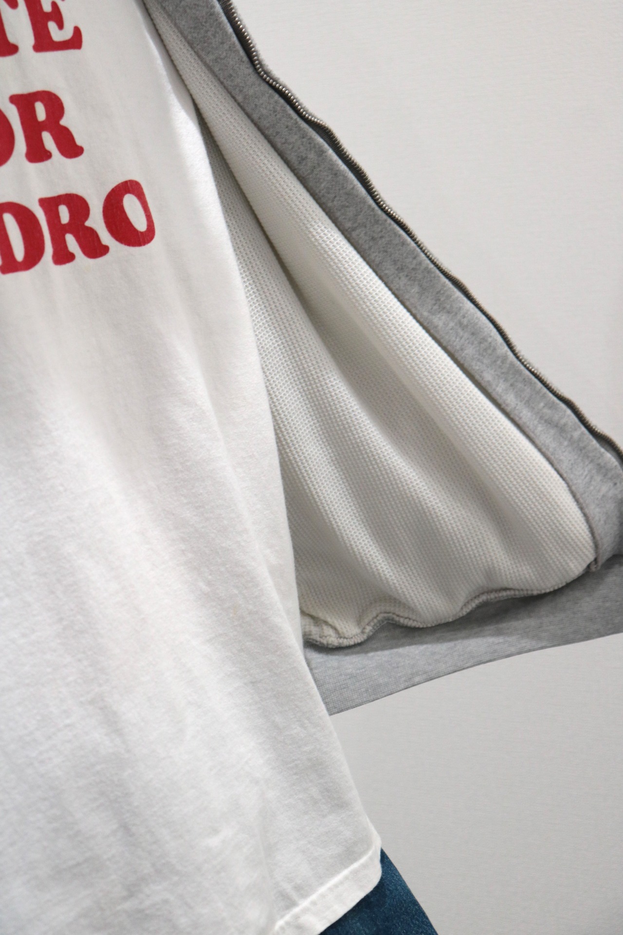 PLUMA full zip thermal lined hoodie