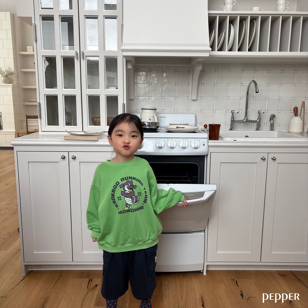 PEPPER  26/SP Crocodile sweatshirt