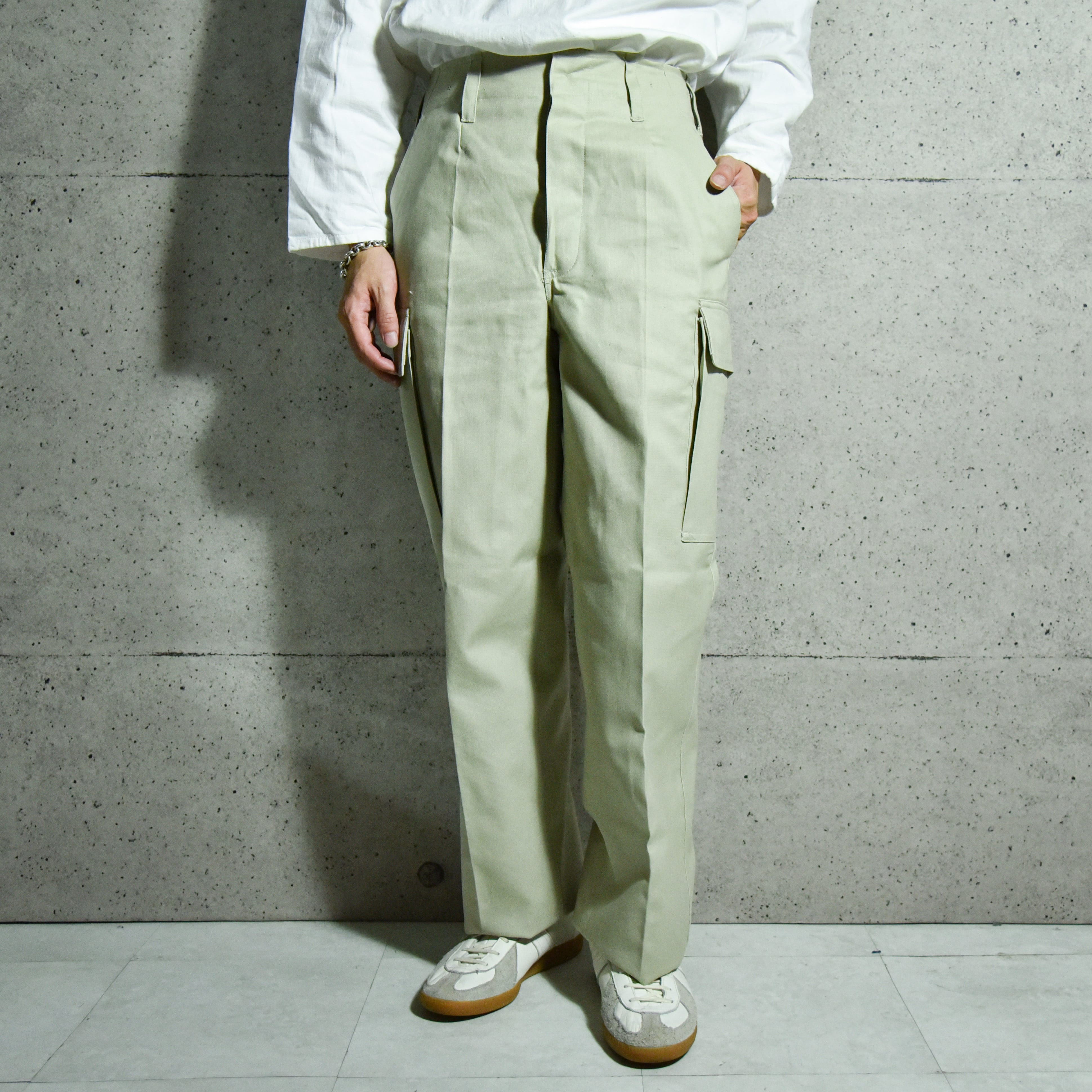 DEAD STOCK】90s German Army Moleskin Pants ドイツ軍 モールスキン