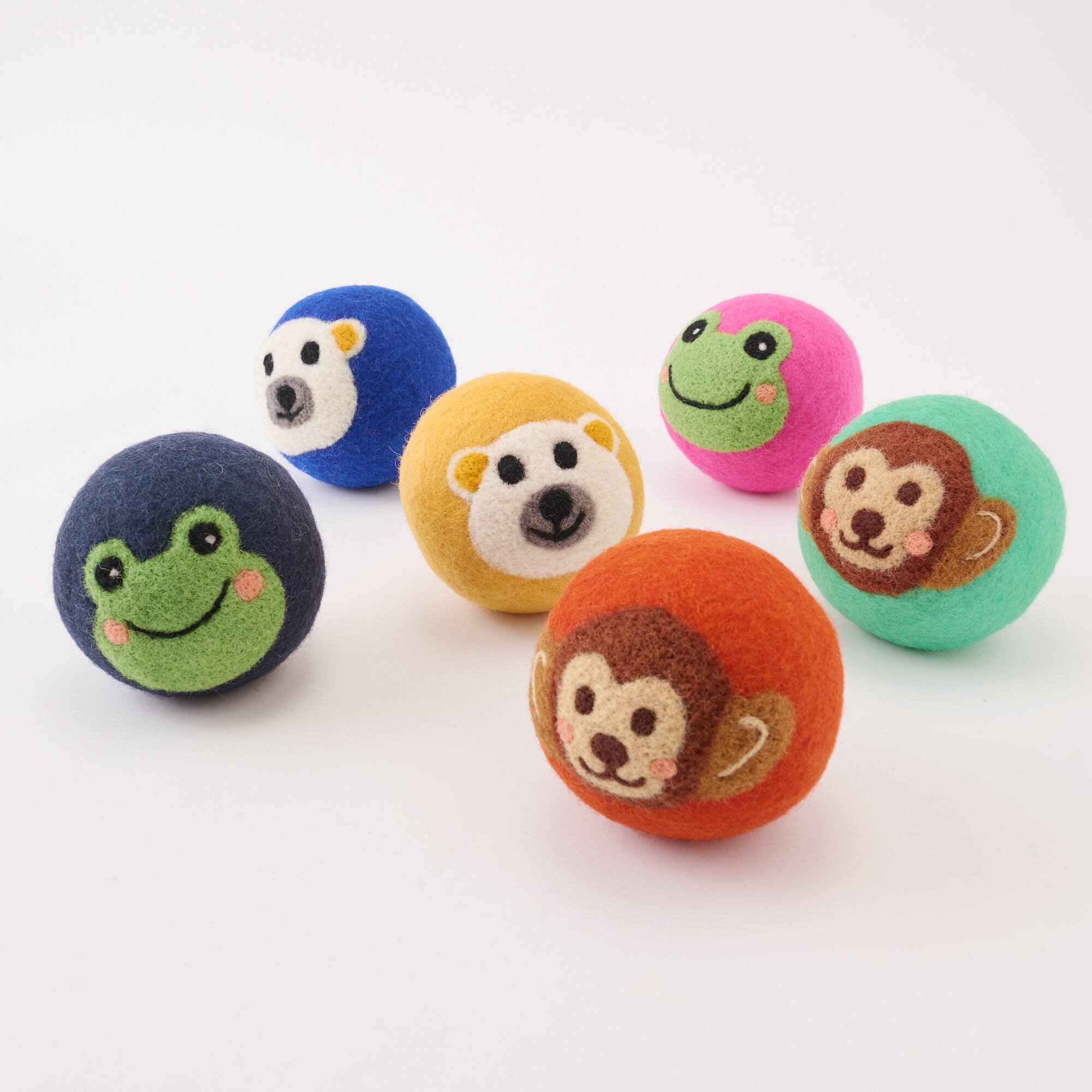 Monkey ball/ボイルドウールオレンジＳサイズ