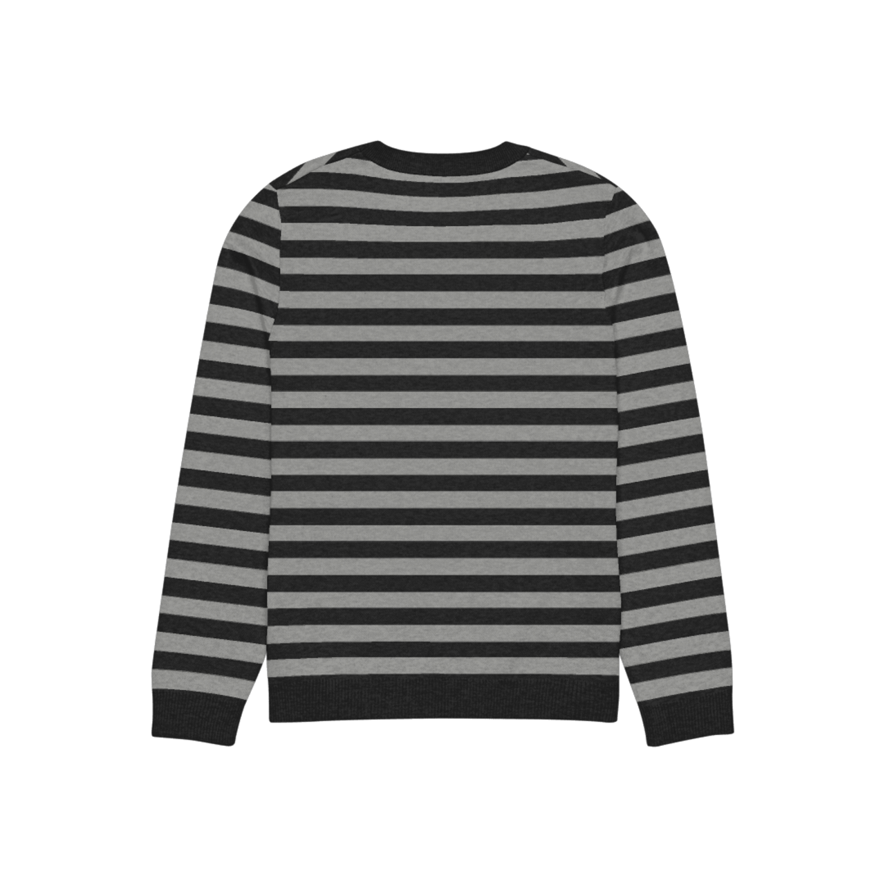 【051】Black&Grey Border Knit（size L）
