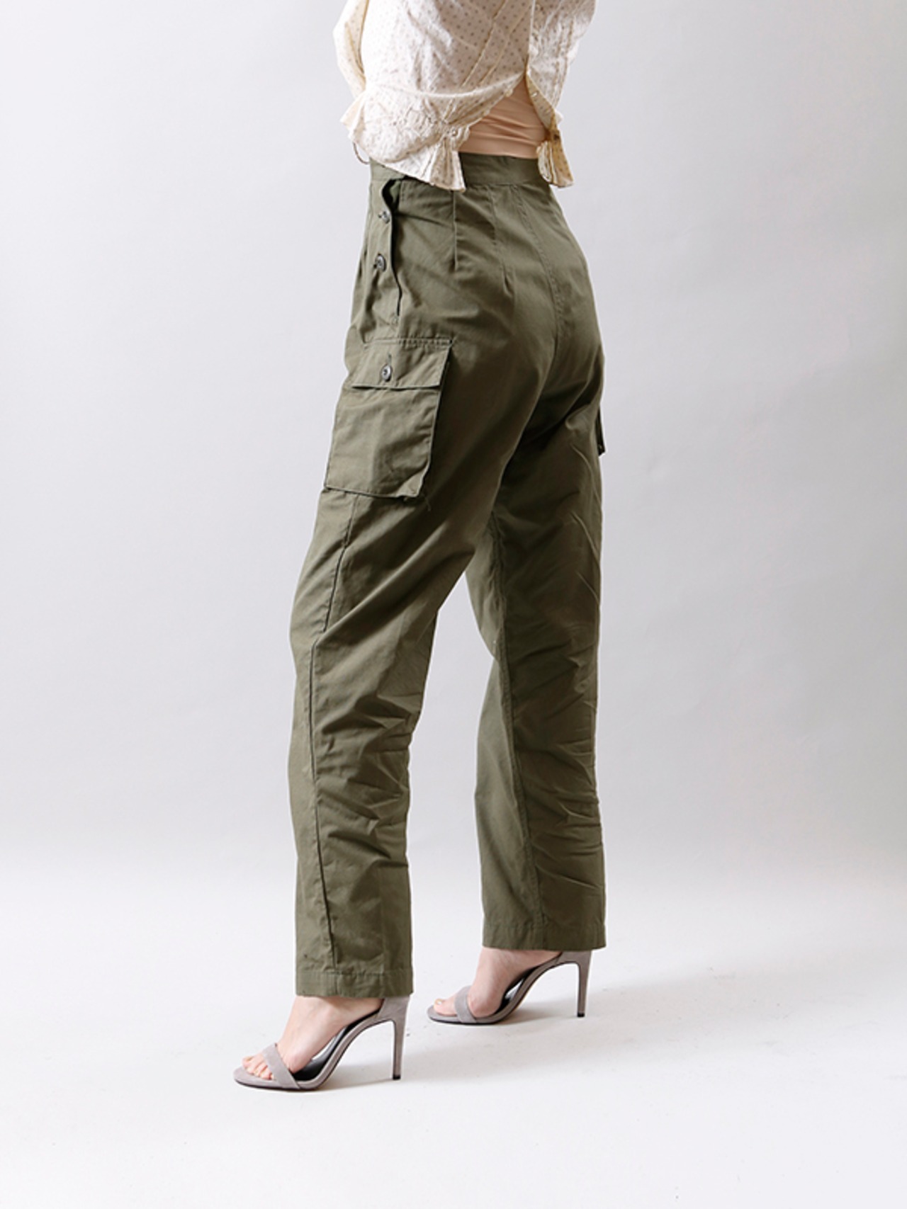 1970's Military / Side Cargo Trousers
