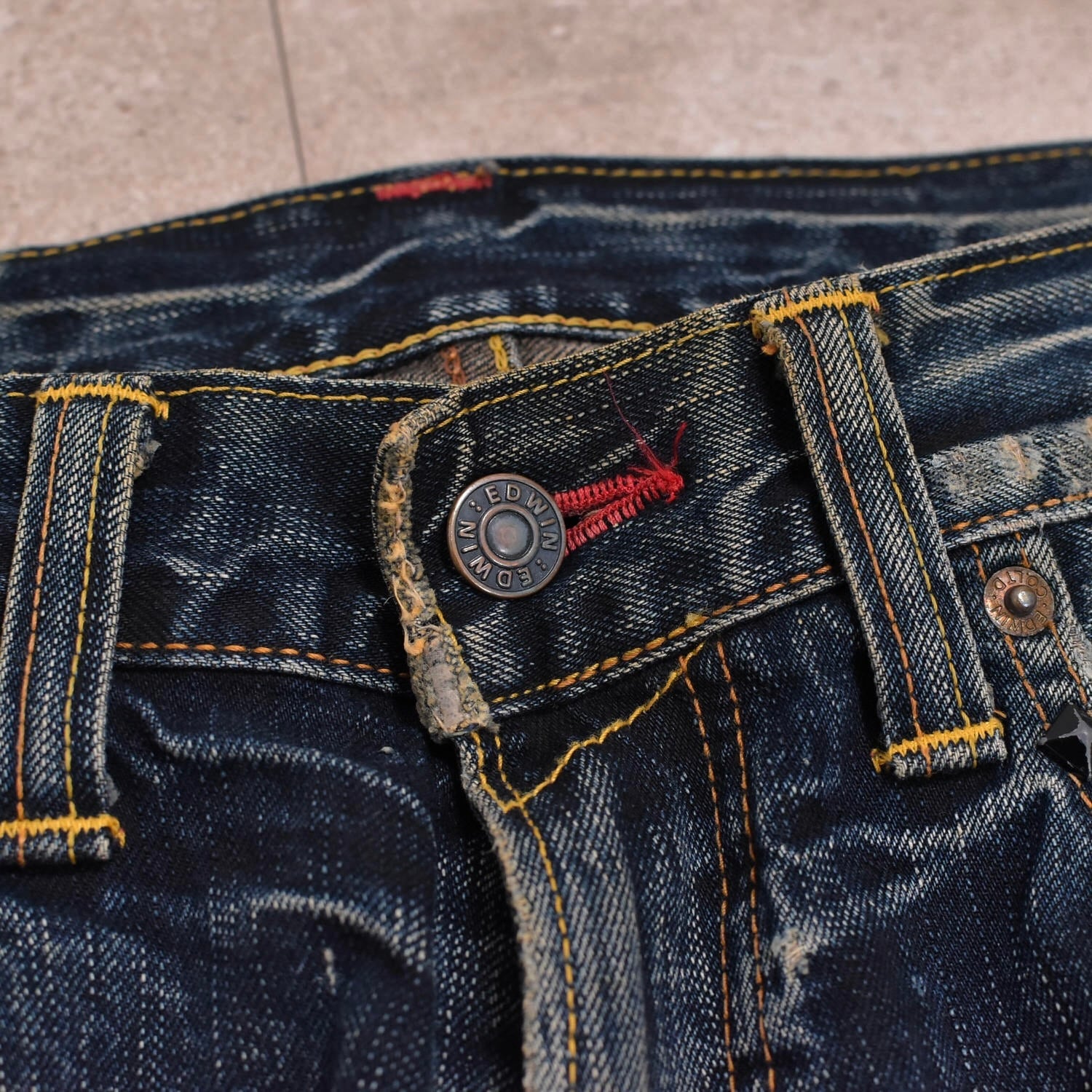 EDWIN ジーパン 504 Rock Vintage EDWIN 504 rock vintage model denim pants | 古着屋 grin days memory