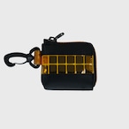 vibram micro case (black×orange) with orange glowing zip