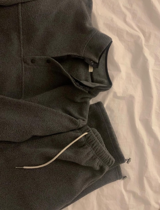 (LITER) Snow fleece 2way pants / 2color