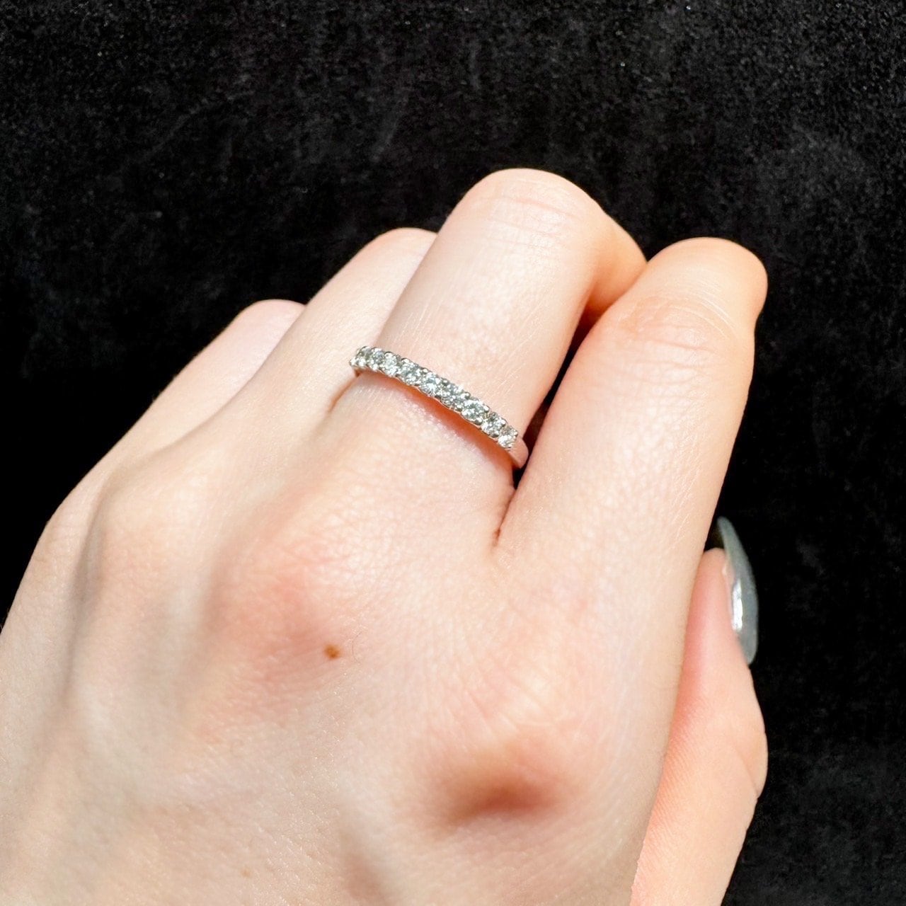 Pt900 0.32ct ダイヤモンド エタニティリング | カオキ | 日本最大級の