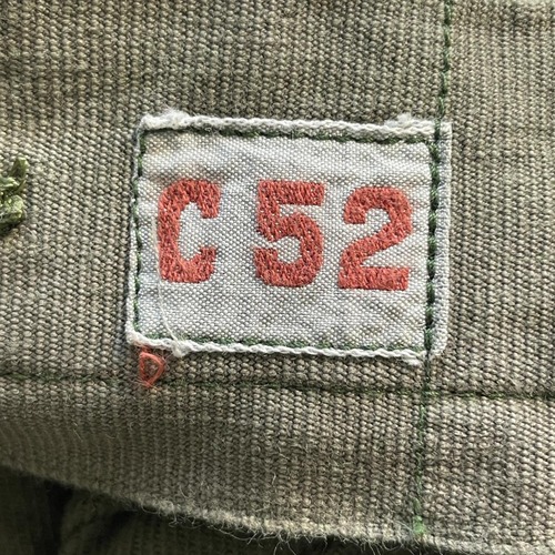 60s- スウェーデン軍 実物 M-59 フィールドパンツ C52 w32 詳細写真11