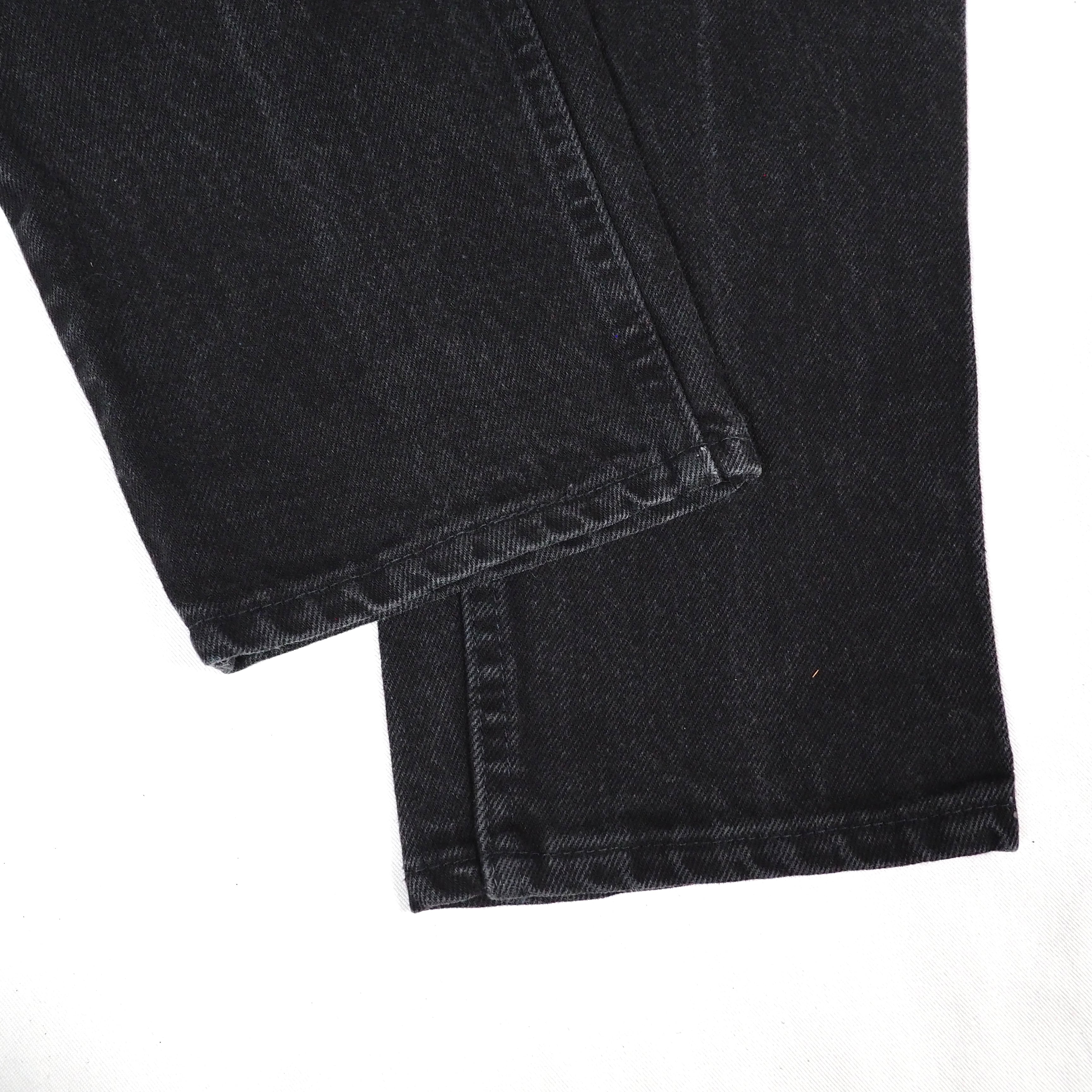 Levi's 550 black denim pants W34/L30 ➀ USA製 オリジナル Levi's 550 black denim pants W34/L30 ➀ USA製 オリジナル