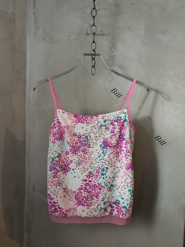 pink shower mesh camisole(Bill vintage)