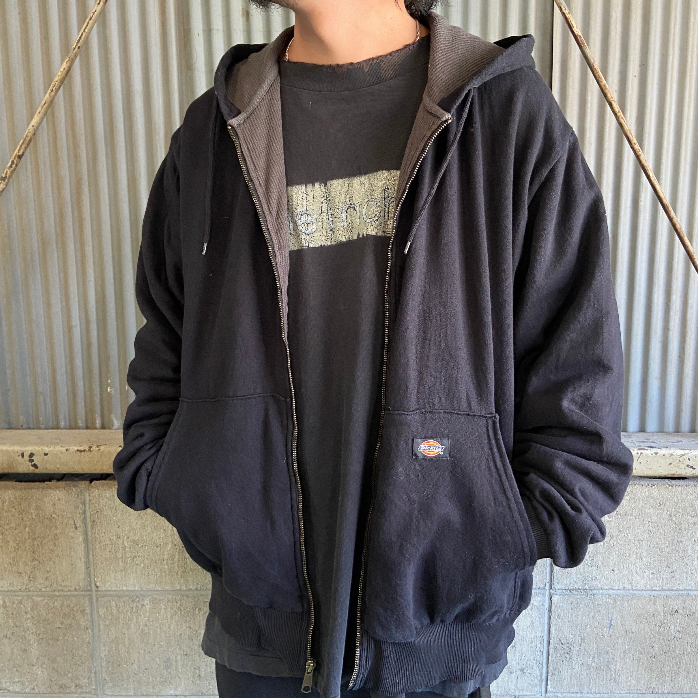 ビッグサイズ Dickies ディッキーズ フルジップ スウェットパーカー ...