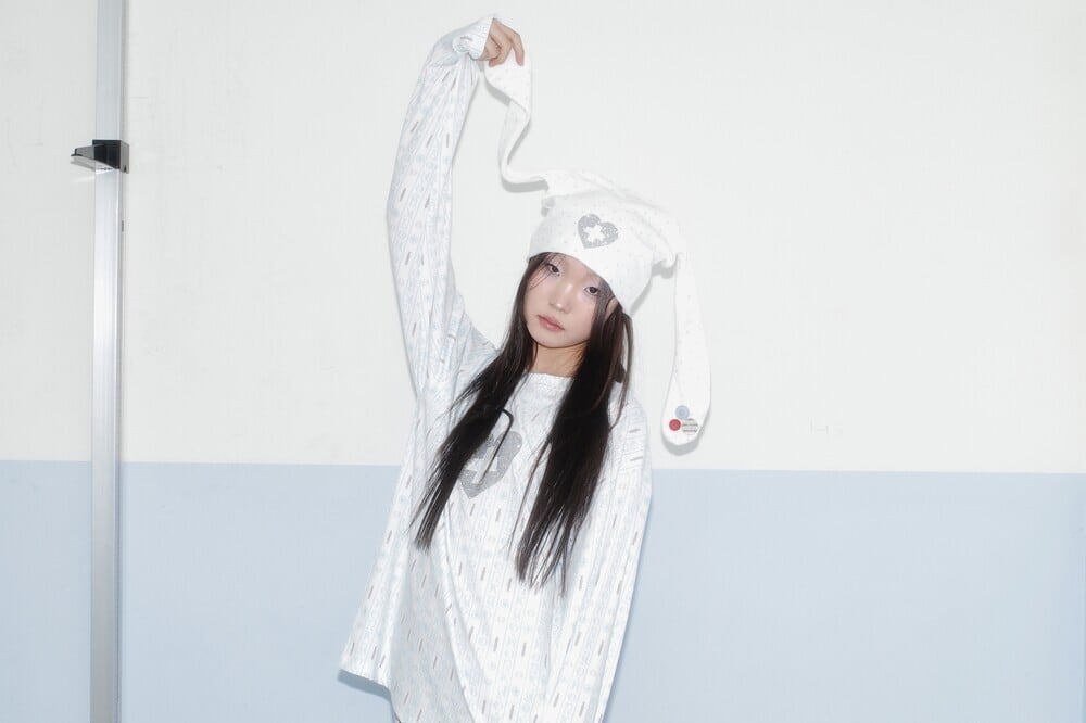 ☆IVE レイ 着用！！【HONKYO】Bunny Beanie- Dot | もごつ