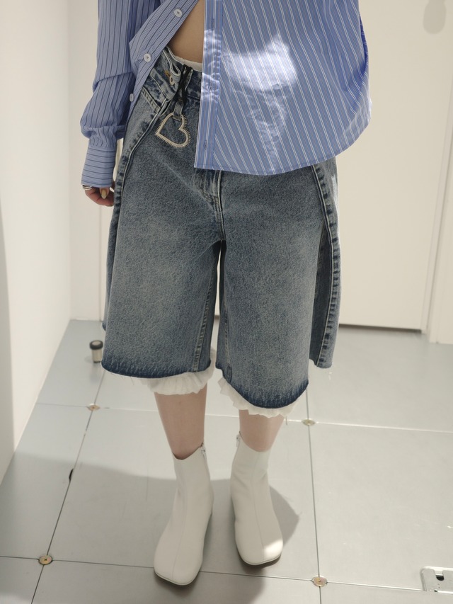 【26SS】PRANK PROJECT プランクプロジェクト / Denim Half Pants / デニムハーフパンツ