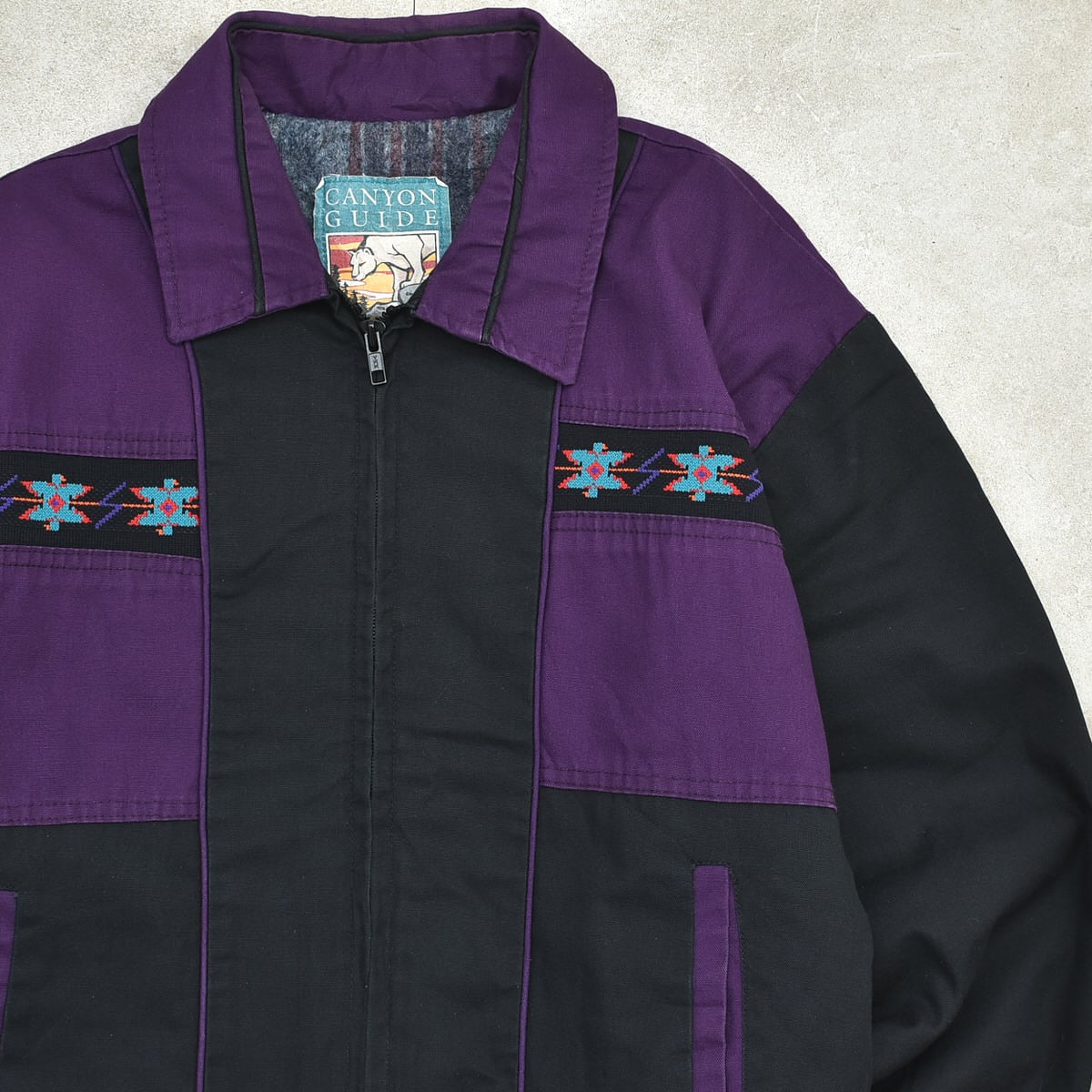 80～90's CANYON GUIDE native pattern jkt | 古着屋 grin days memory ...