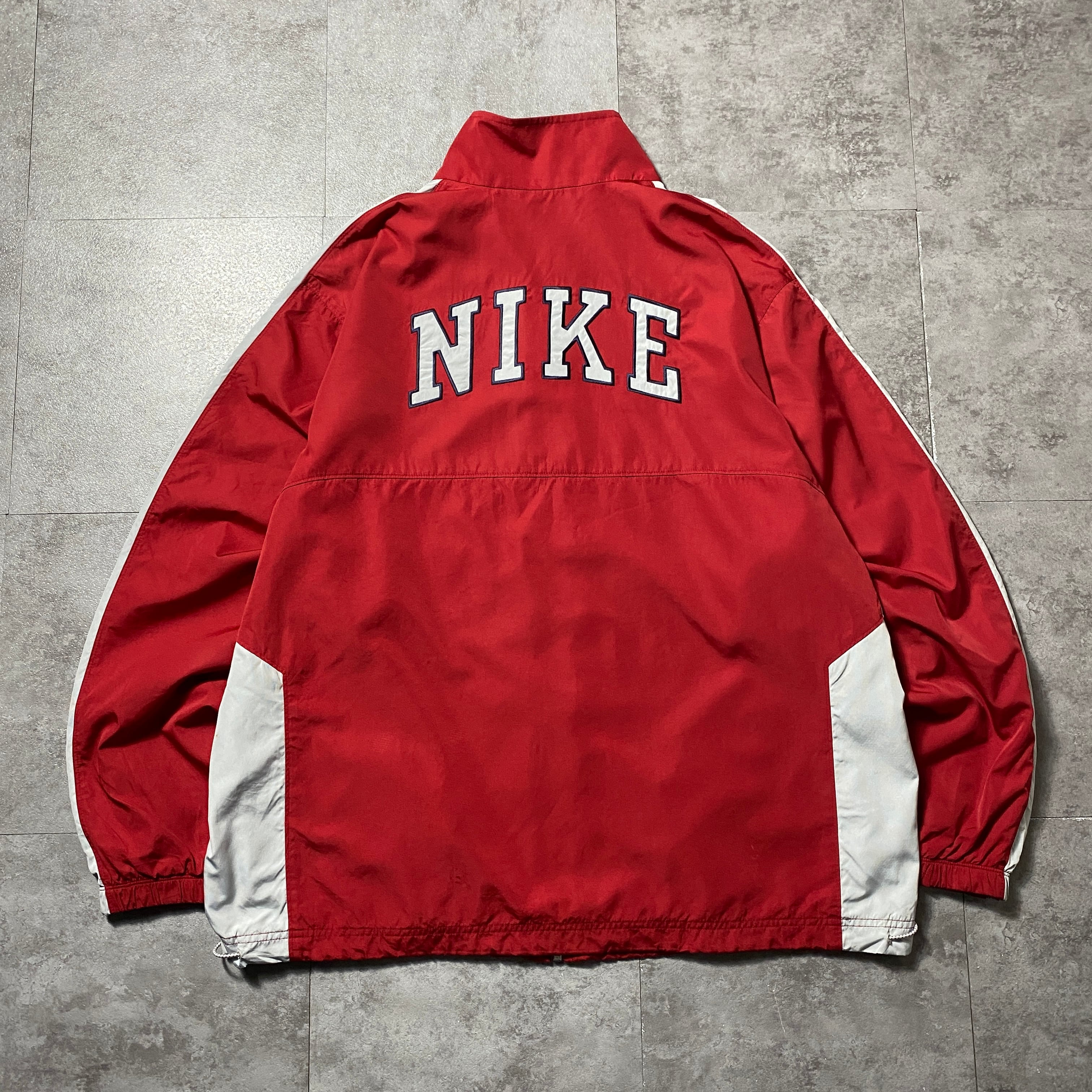 00's NIKE ナイキ ワンポイント プリント 刺繍バックロゴ サイドライン