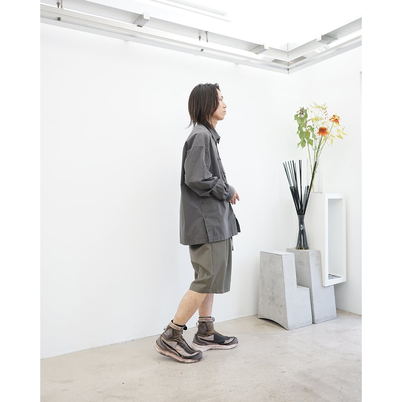 The Viridi-anne] (ザヴィリディアン) VI-3913-02 WASHED ZIP POCKET