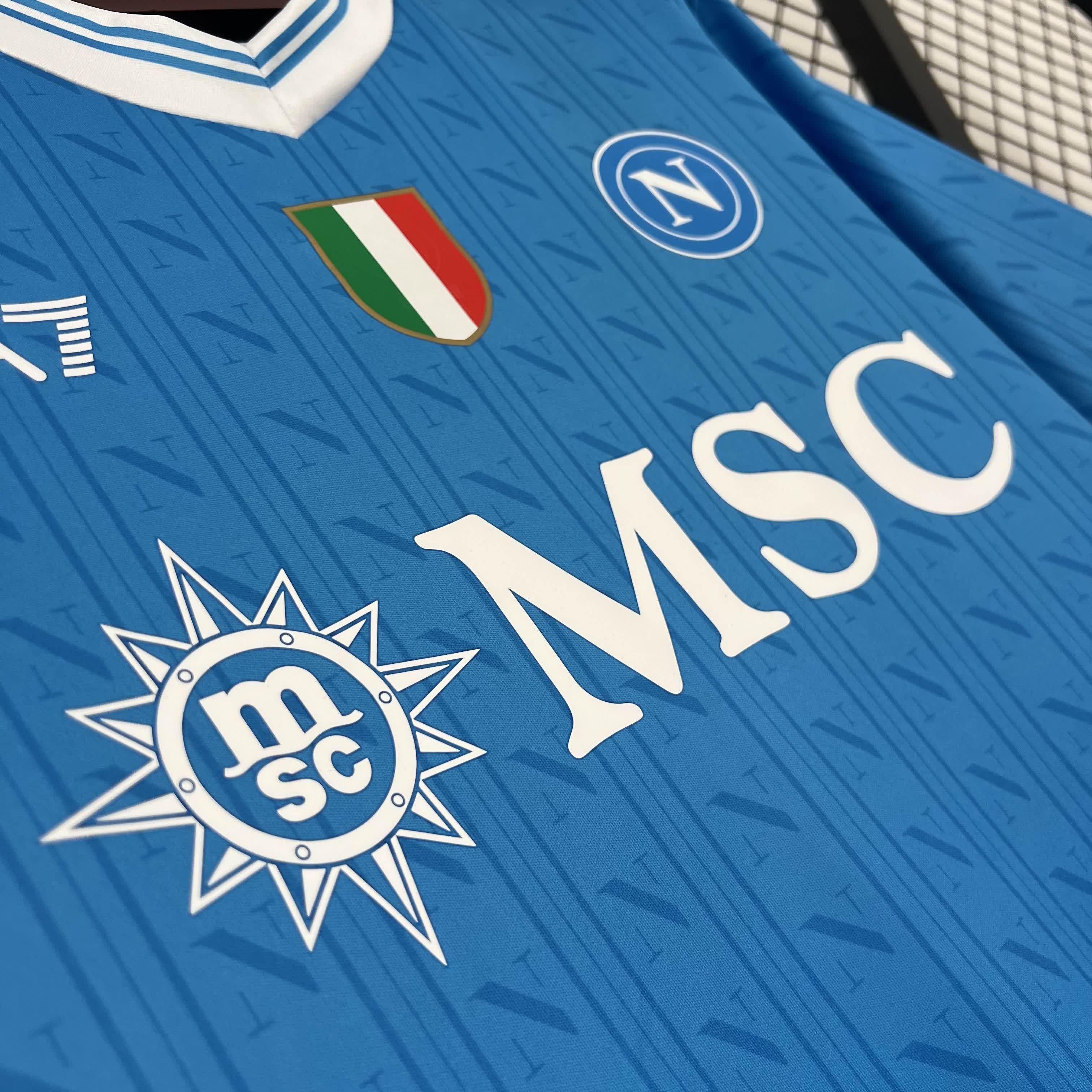 25-26 Napoli Home jersey ナポリ 25-26 ホーム 半袖 ユニフォーム