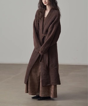 ニットロングカーディガン【a-50286】