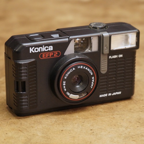 2501FC1 Konica EFP2 コンパクトフィルムカメラ 中古 電池付き