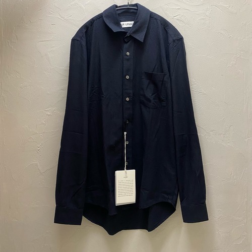 OUR LEGACY アワーレガシー CLASSIC SHIRT BLACK SILK クラシックシャツ ブラック 黒 長袖 タグ付き【代官山03】