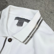 LE COLLEZIONI STRUCTURE white knitted shirt