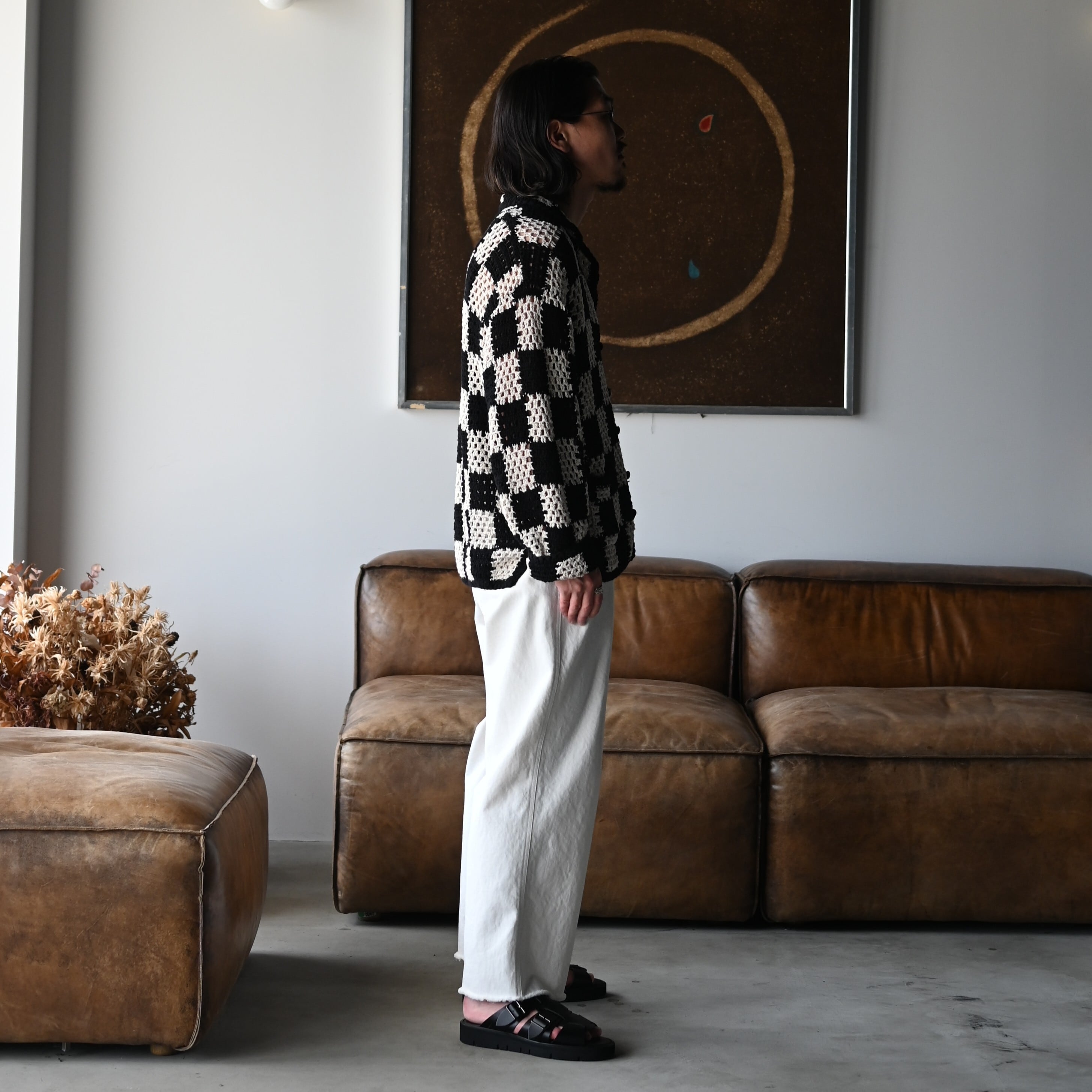 OLD JOE(オールドジョー)HAND CROCHET HAVANA SHIRTS (Long-sleeve