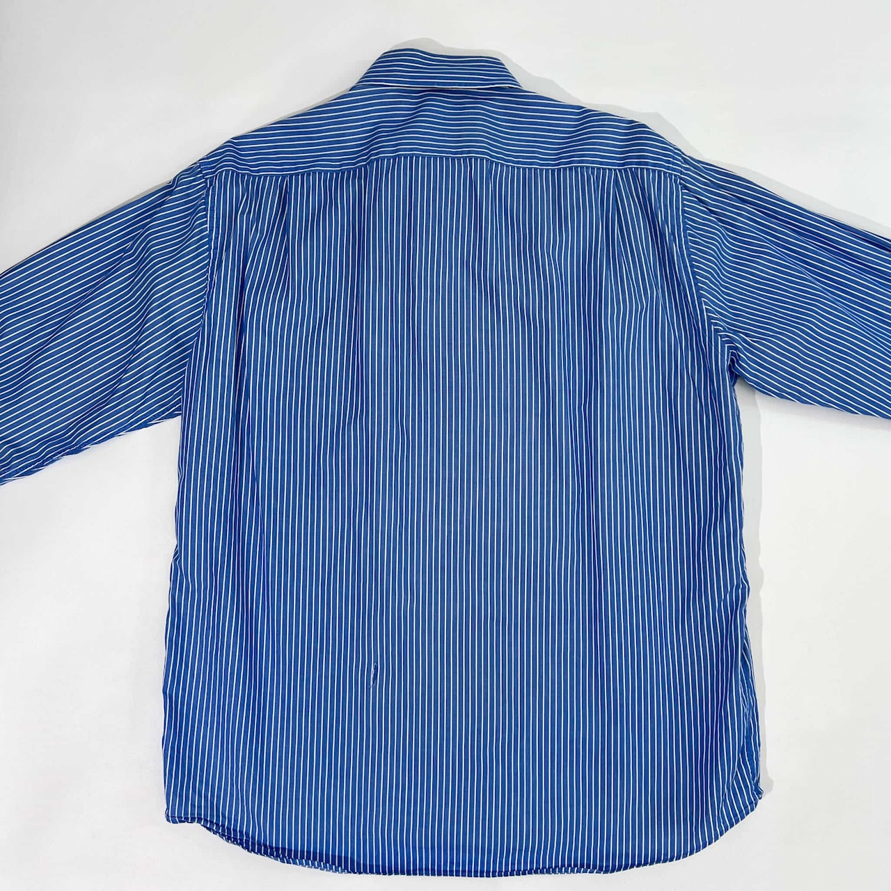 TOMMY HILFIGER トミーフィルフィガー REGULAR FIT PORT NORMAL ストライプ 長袖シャツ ドレスシャツ 16-1/2 32-33/ブルー メンズ