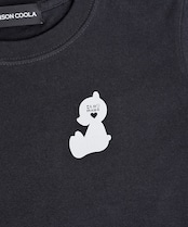 COOLAミニベアープリントコンパクトTシャツ (BLACK) CQ-48098