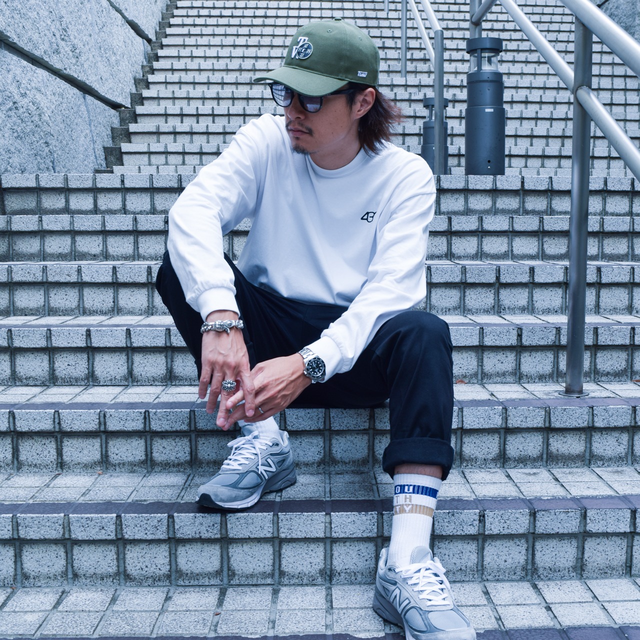 LOW CAP【和同開珎】【OLIVE】