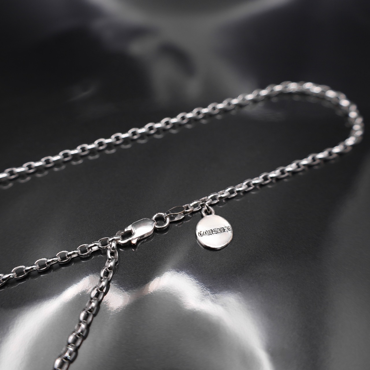 OPEN CROSS #1 with GODSIZE® I.D. TAG NECKLACE / オープンクロス#1ゴッドサイズ® I.D.タグネックレス
