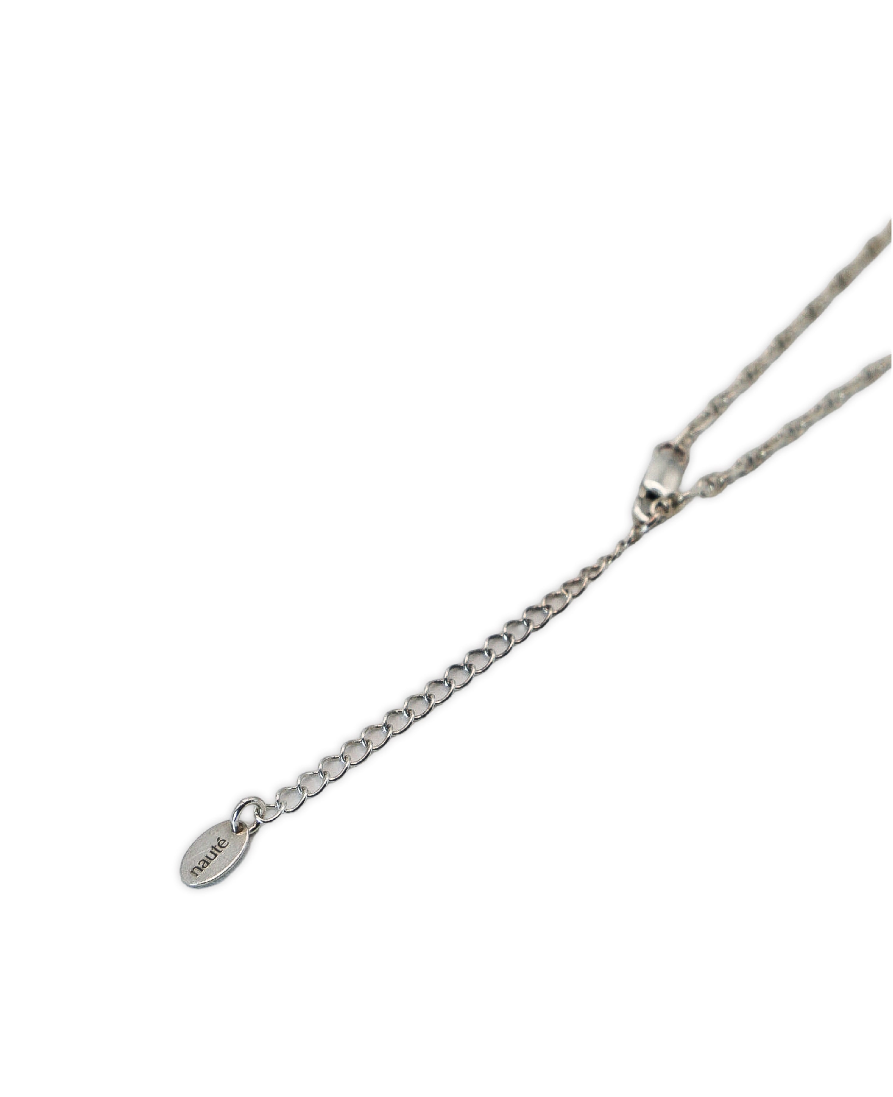 Silver925 Anchor Short Necklace “Aube Link” | naute
