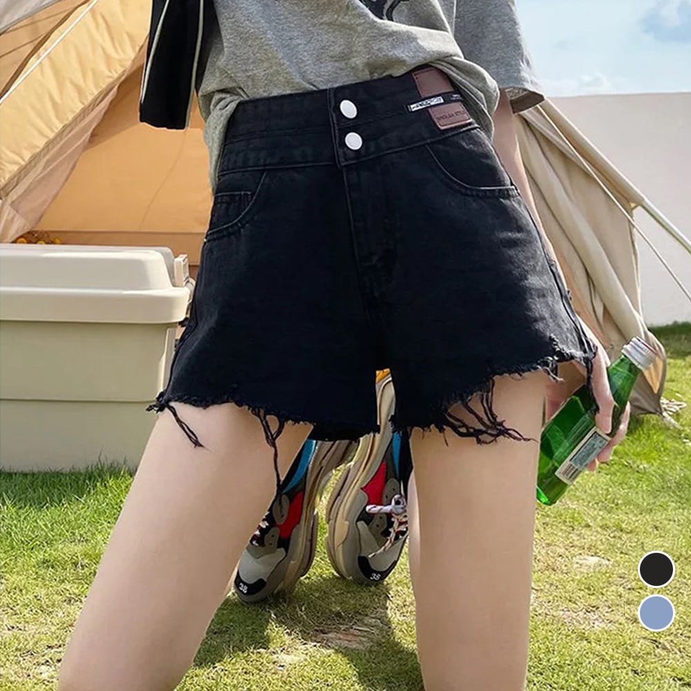 デニムショートパンツ レディース 韓国風