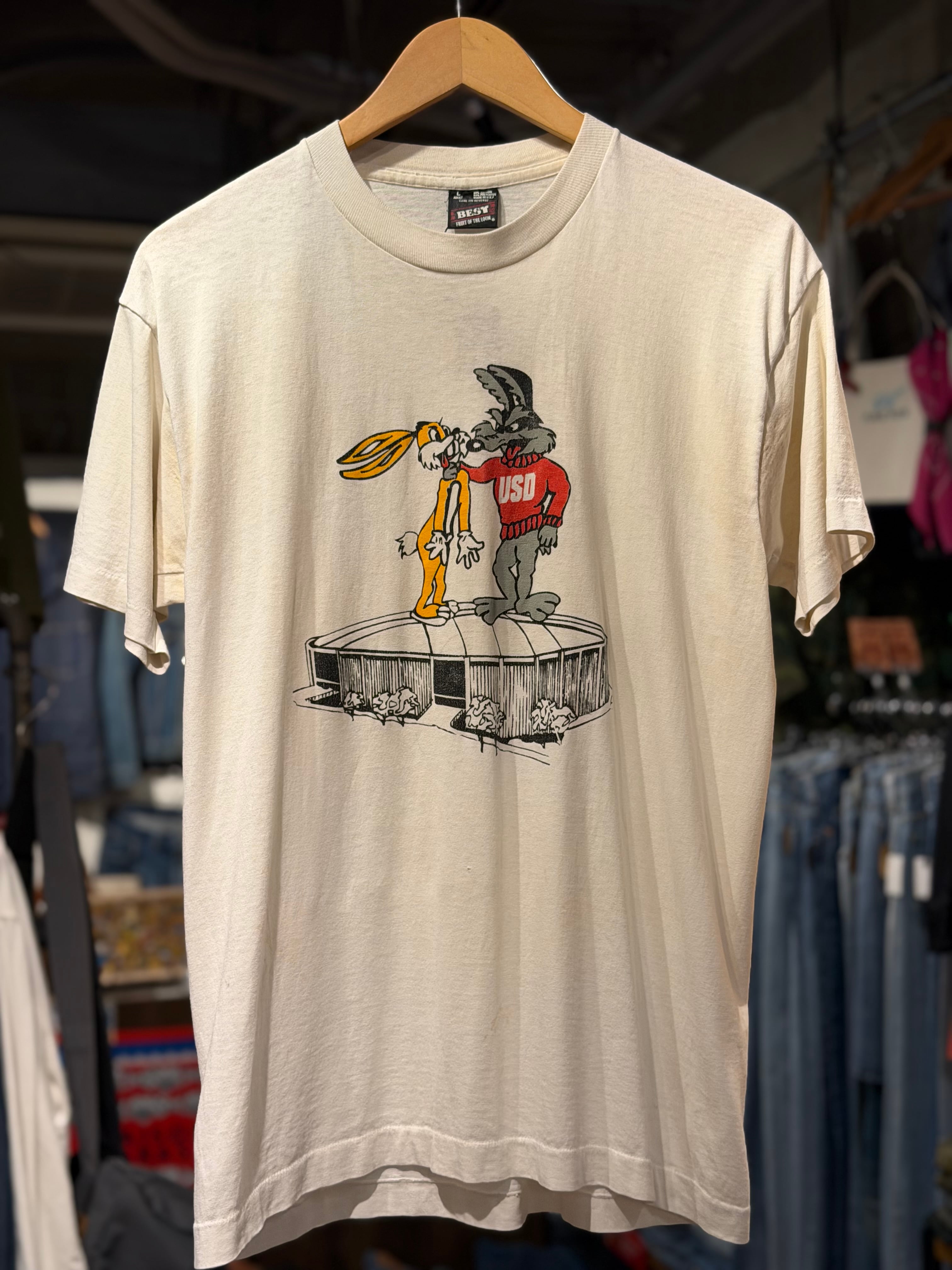 90's USA製 半袖Tシャツ シングルステッチ 海 魚 Lサイ | 古着屋DIGDIG