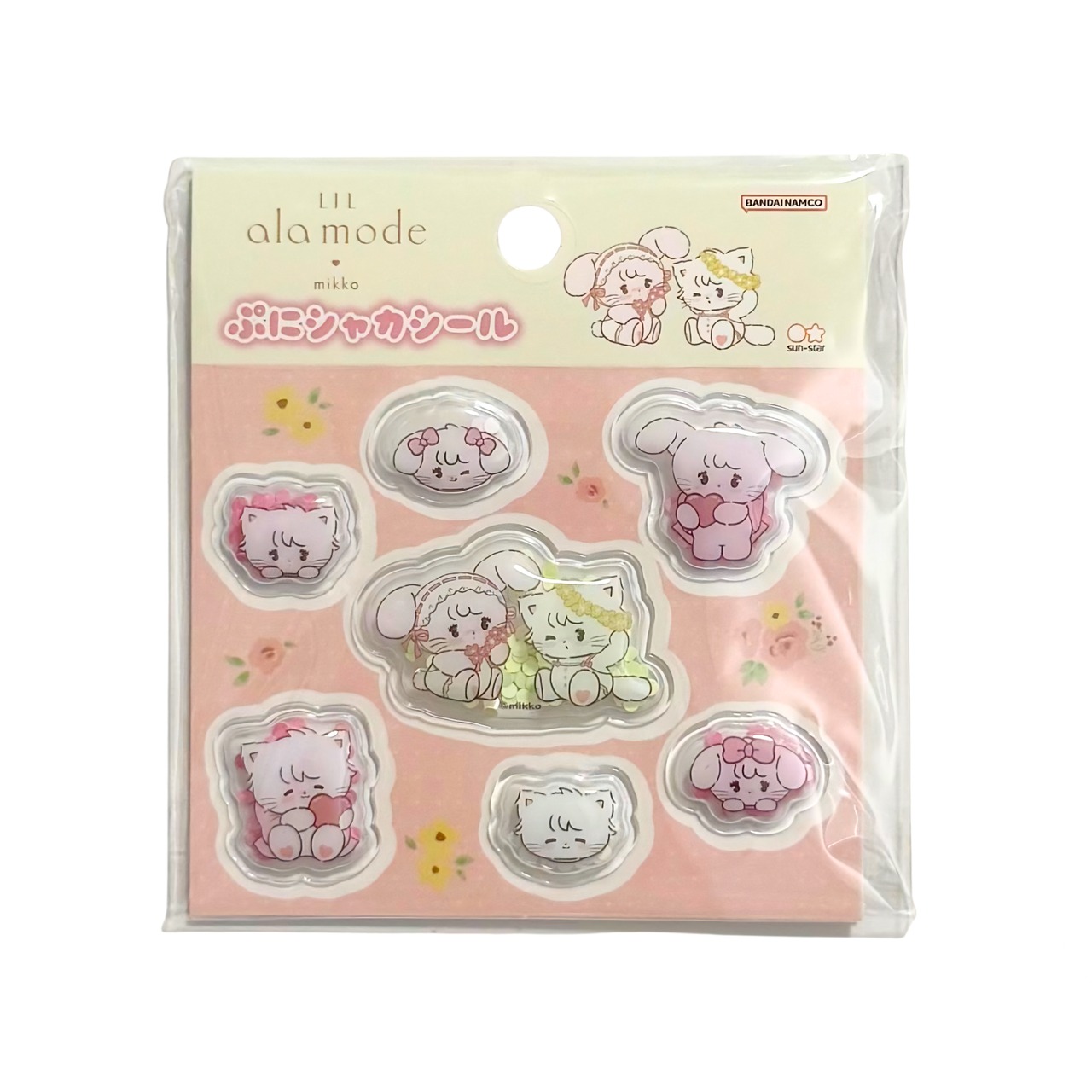LIL ala mode mikko ぷにシャカシール　ピンク - 1